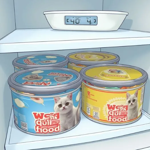 how long can wet cat food stay out
